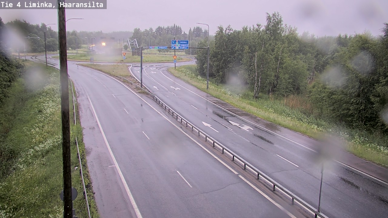 Kelikamerat Kuva Tie 4 Liminka, Haaransilta, Liminka, Pohjois-Pohjanmaa