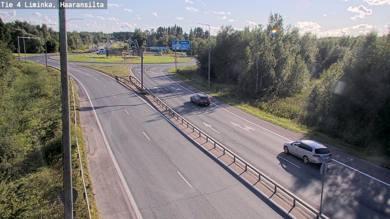 Kelikamerat Kuva Tie 4 Liminka, Haaransilta, Liminka, Pohjois-Pohjanmaa
