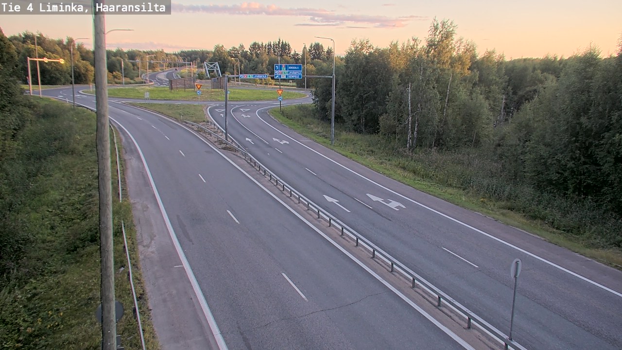 Kelikamerat Kuva Tie 4 Liminka, Haaransilta, Liminka, Pohjois-Pohjanmaa