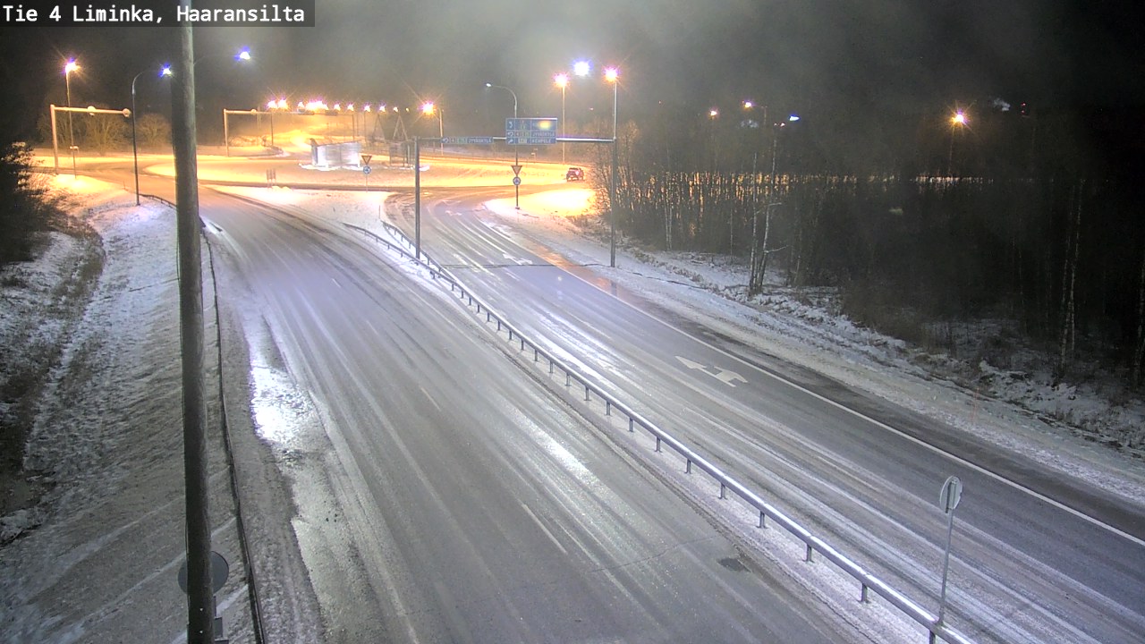 Weather Camera Image Road 4 Liminka, Haaransilta, Liminka, Pohjois-Pohjanmaa