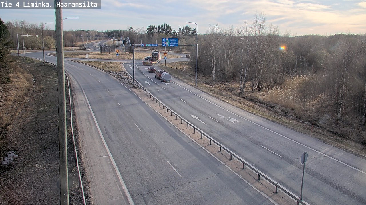 Kelikamerat Kuva Tie 4 Liminka, Haaransilta, Liminka, Pohjois-Pohjanmaa