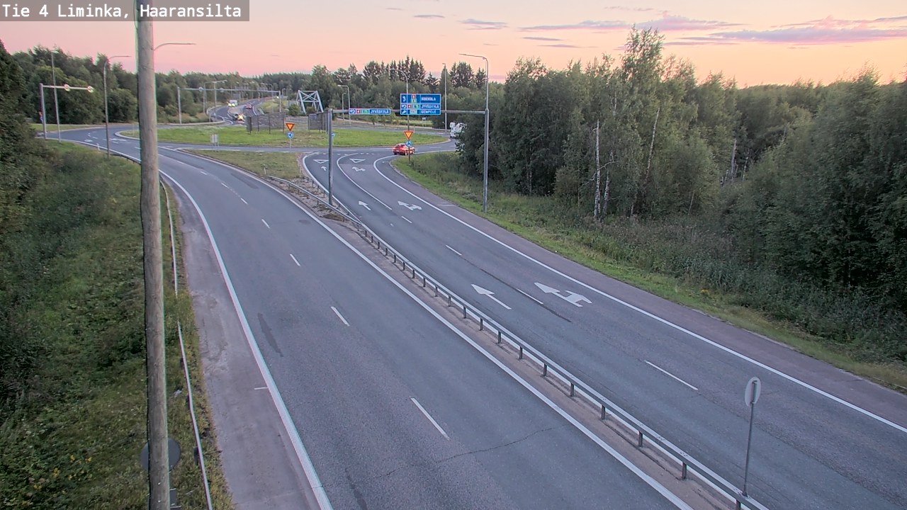 Kelikamerat Kuva Tie 4 Liminka, Haaransilta, Liminka, Pohjois-Pohjanmaa