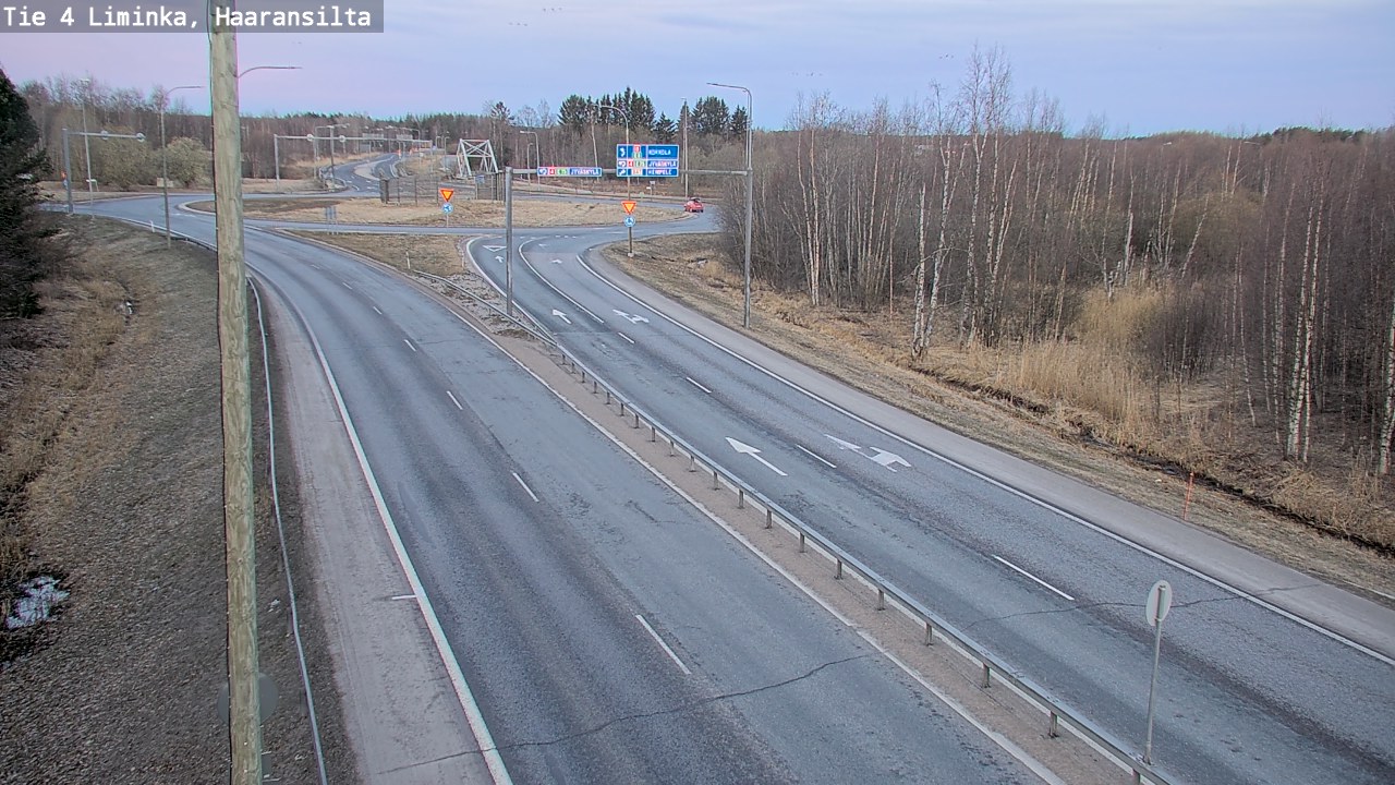 Kelikamerat Kuva Tie 4 Liminka, Haaransilta, Liminka, Pohjois-Pohjanmaa