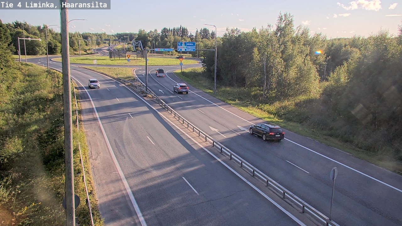 Kelikamerat Kuva Tie 4 Liminka, Haaransilta, Liminka, Pohjois-Pohjanmaa