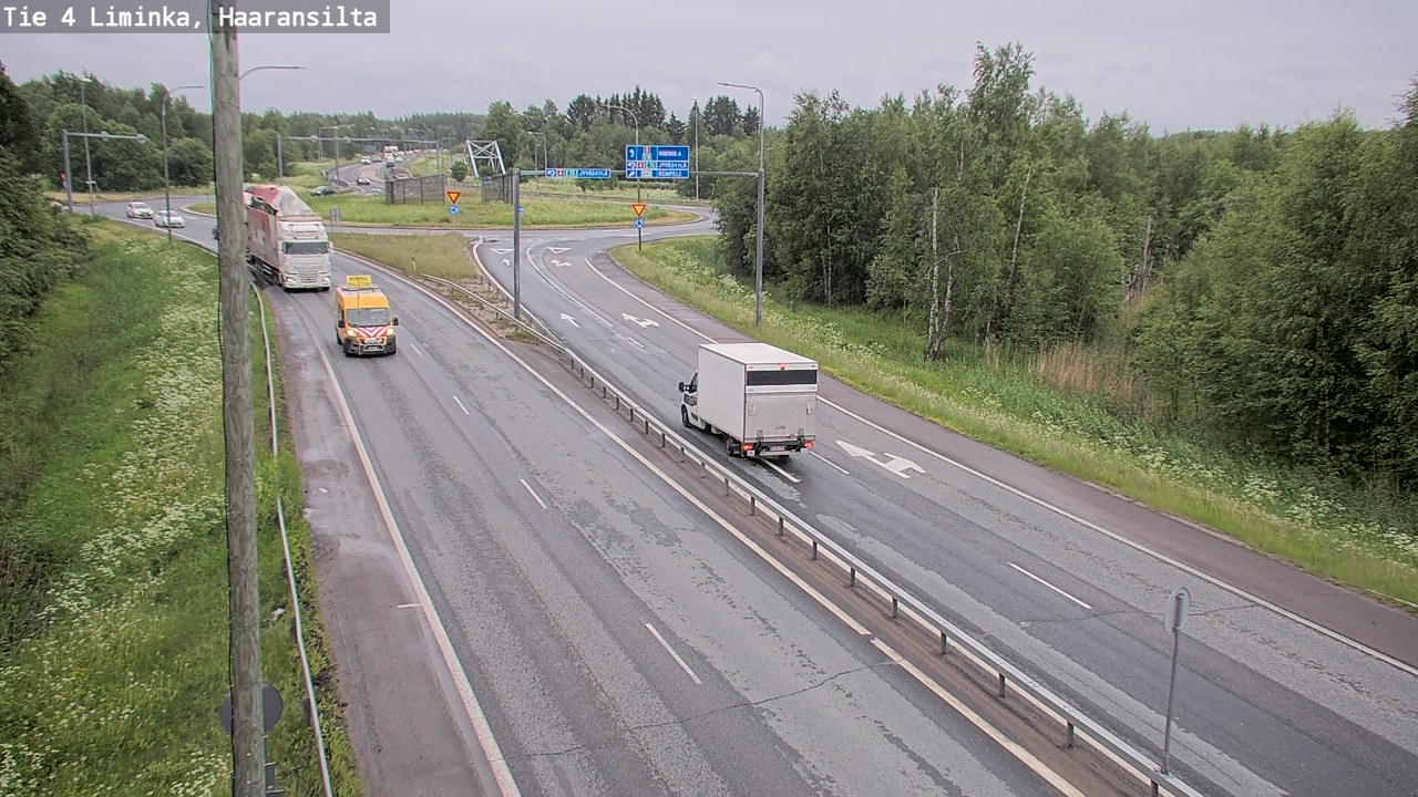 Kelikamerat Kuva Tie 4 Liminka, Haaransilta, Liminka, Pohjois-Pohjanmaa
