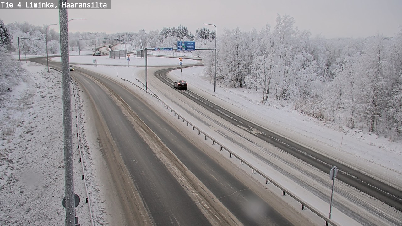 Kelikamerat Kuva Tie 4 Liminka, Haaransilta, Liminka, Pohjois-Pohjanmaa