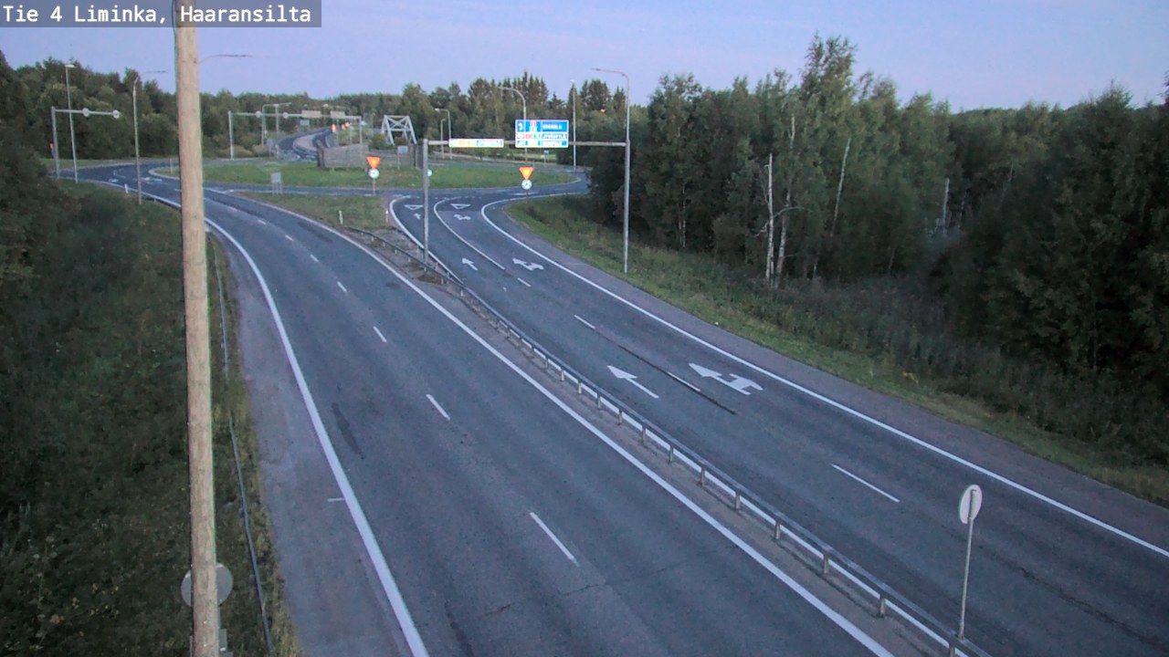 Kelikamerat Kuva Tie 4 Liminka, Haaransilta, Liminka, Pohjois-Pohjanmaa