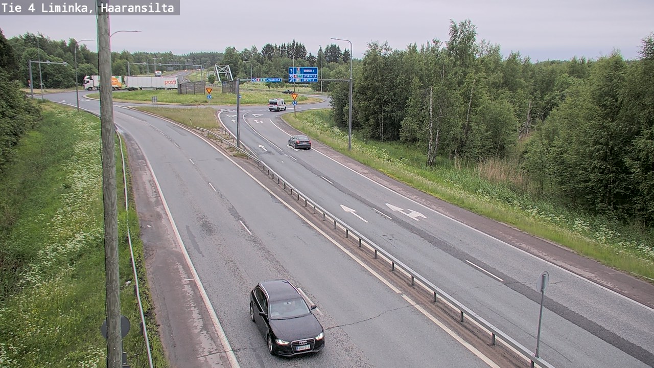 Kelikamerat Kuva Tie 4 Liminka, Haaransilta, Liminka, Pohjois-Pohjanmaa