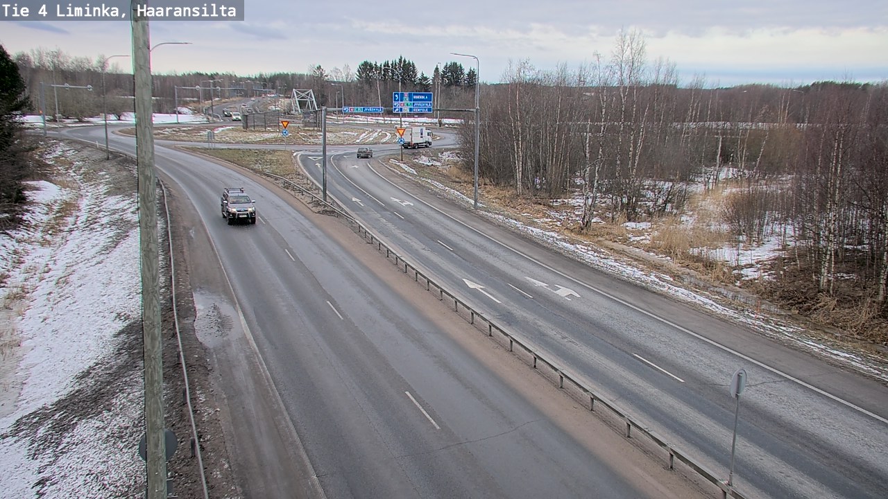 Kelikamerat Kuva Tie 4 Liminka, Haaransilta, Liminka, Pohjois-Pohjanmaa