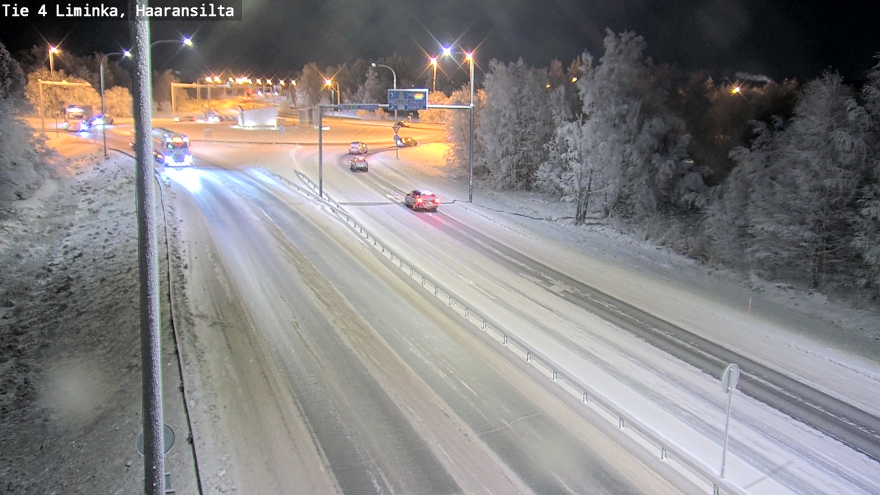 Kelikamerat Kuva Tie 4 Liminka, Haaransilta, Liminka, Pohjois-Pohjanmaa