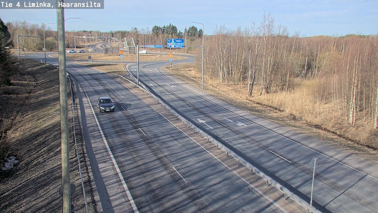 Kelikamerat Kuva Tie 4 Liminka, Haaransilta, Liminka, Pohjois-Pohjanmaa