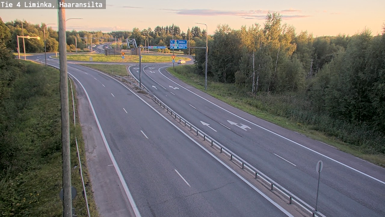 Kelikamerat Kuva Tie 4 Liminka, Haaransilta, Liminka, Pohjois-Pohjanmaa