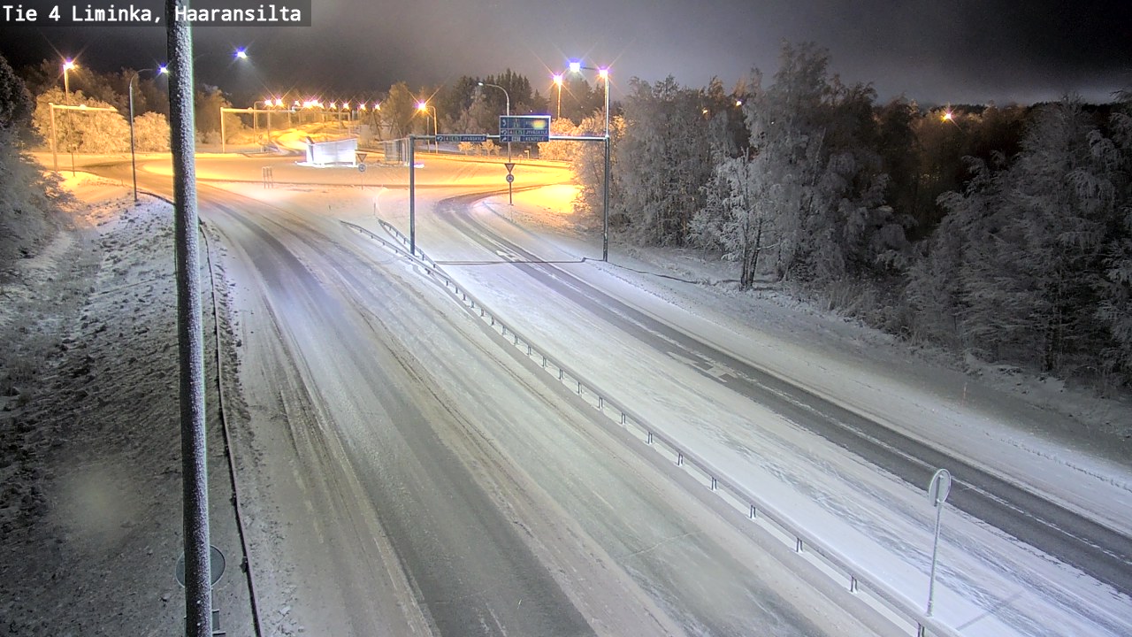 Kelikamerat Kuva Tie 4 Liminka, Haaransilta, Liminka, Pohjois-Pohjanmaa