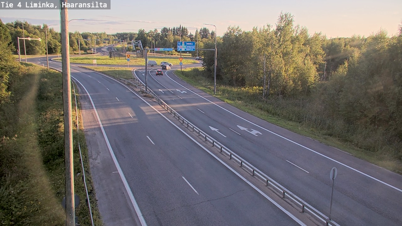 Kelikamerat Kuva Tie 4 Liminka, Haaransilta, Liminka, Pohjois-Pohjanmaa
