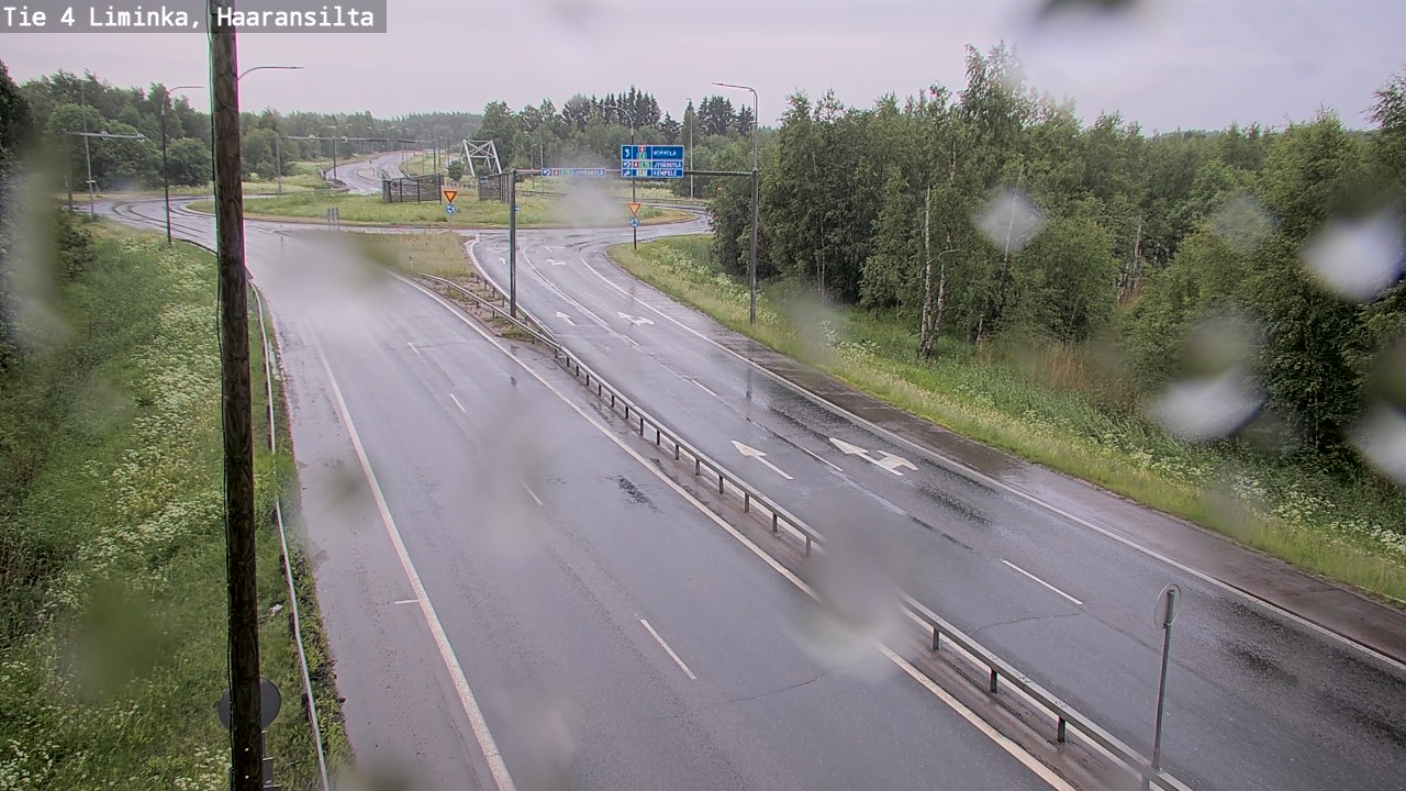 Kelikamerat Kuva Tie 4 Liminka, Haaransilta, Liminka, Pohjois-Pohjanmaa