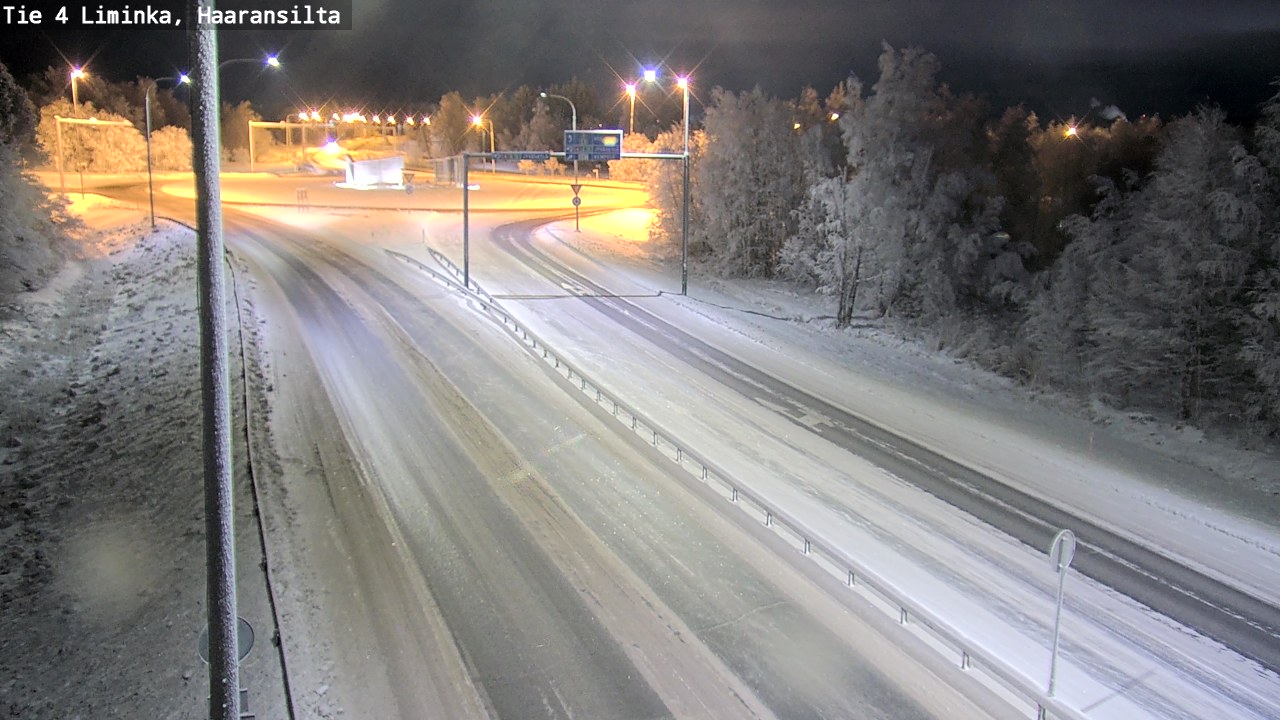 Kelikamerat Kuva Tie 4 Liminka, Haaransilta, Liminka, Pohjois-Pohjanmaa