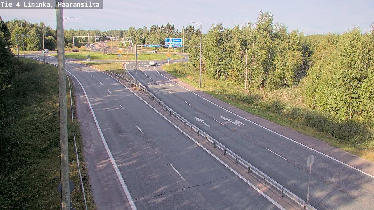Weather Camera Image Road 4 Liminka, Haaransilta, Liminka, Pohjois-Pohjanmaa