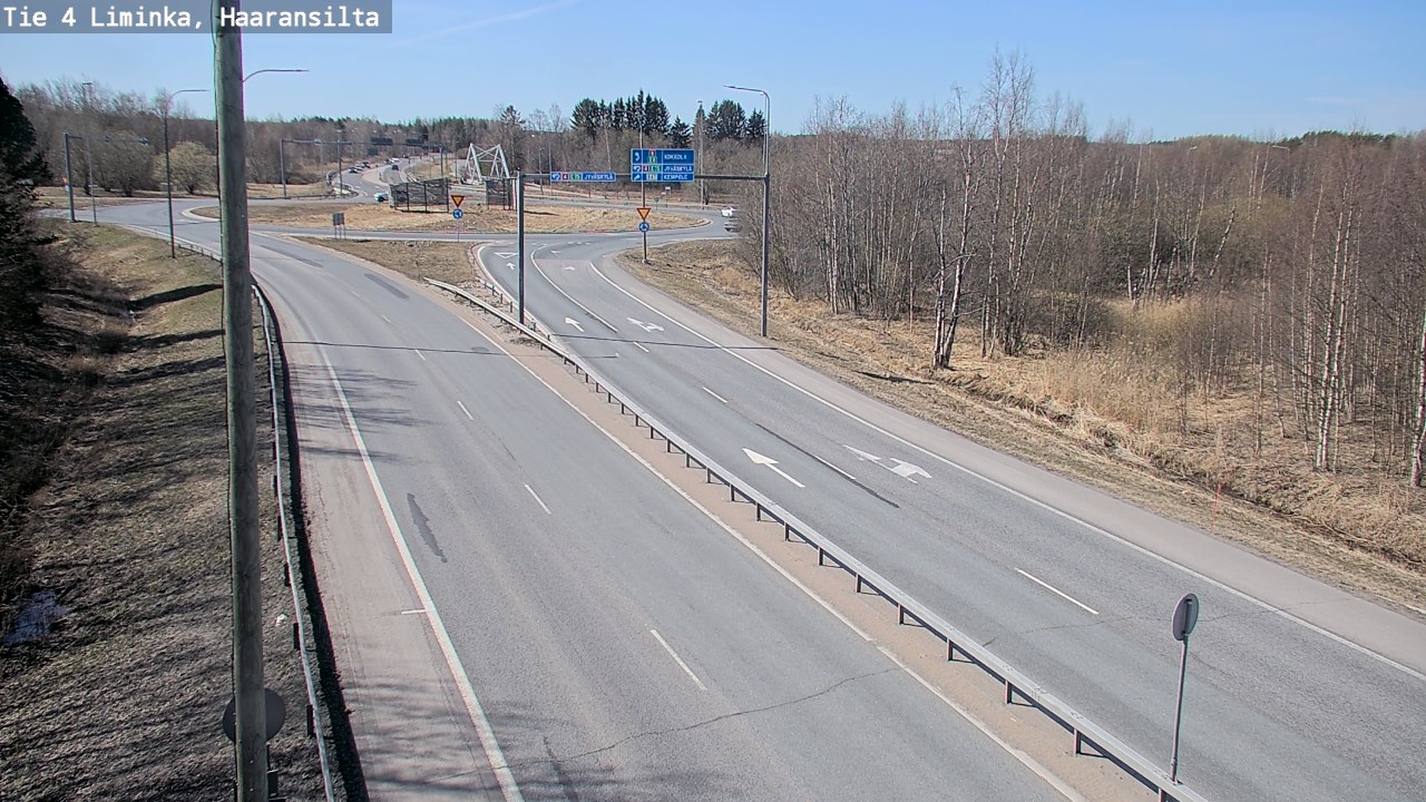 Kelikamerat Kuva Tie 4 Liminka, Haaransilta, Liminka, Pohjois-Pohjanmaa