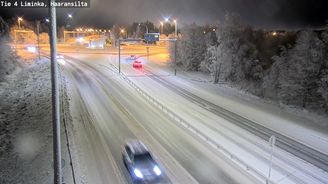 Kelikamerat Kuva Tie 4 Liminka, Haaransilta, Liminka, Pohjois-Pohjanmaa