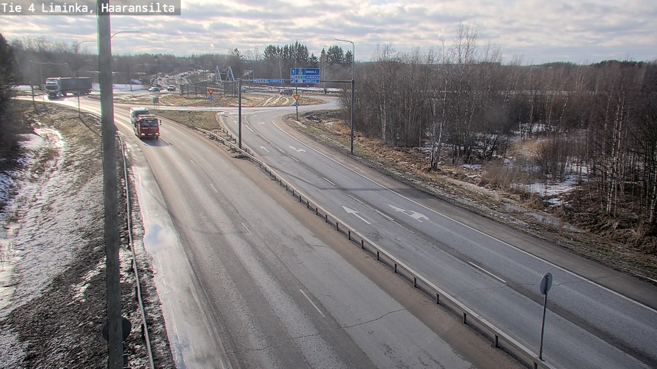 Kelikamerat Kuva Tie 4 Liminka, Haaransilta, Liminka, Pohjois-Pohjanmaa
