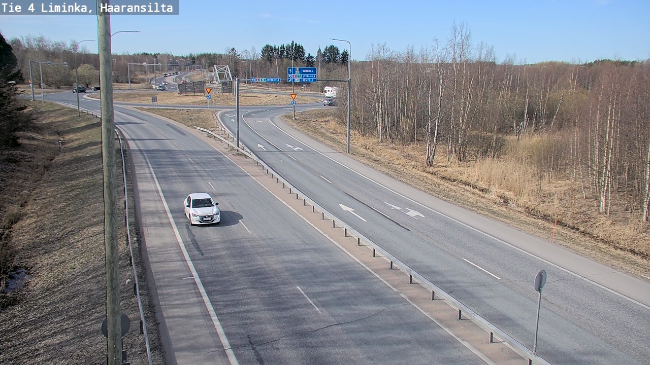 Kelikamerat Kuva Tie 4 Liminka, Haaransilta, Liminka, Pohjois-Pohjanmaa