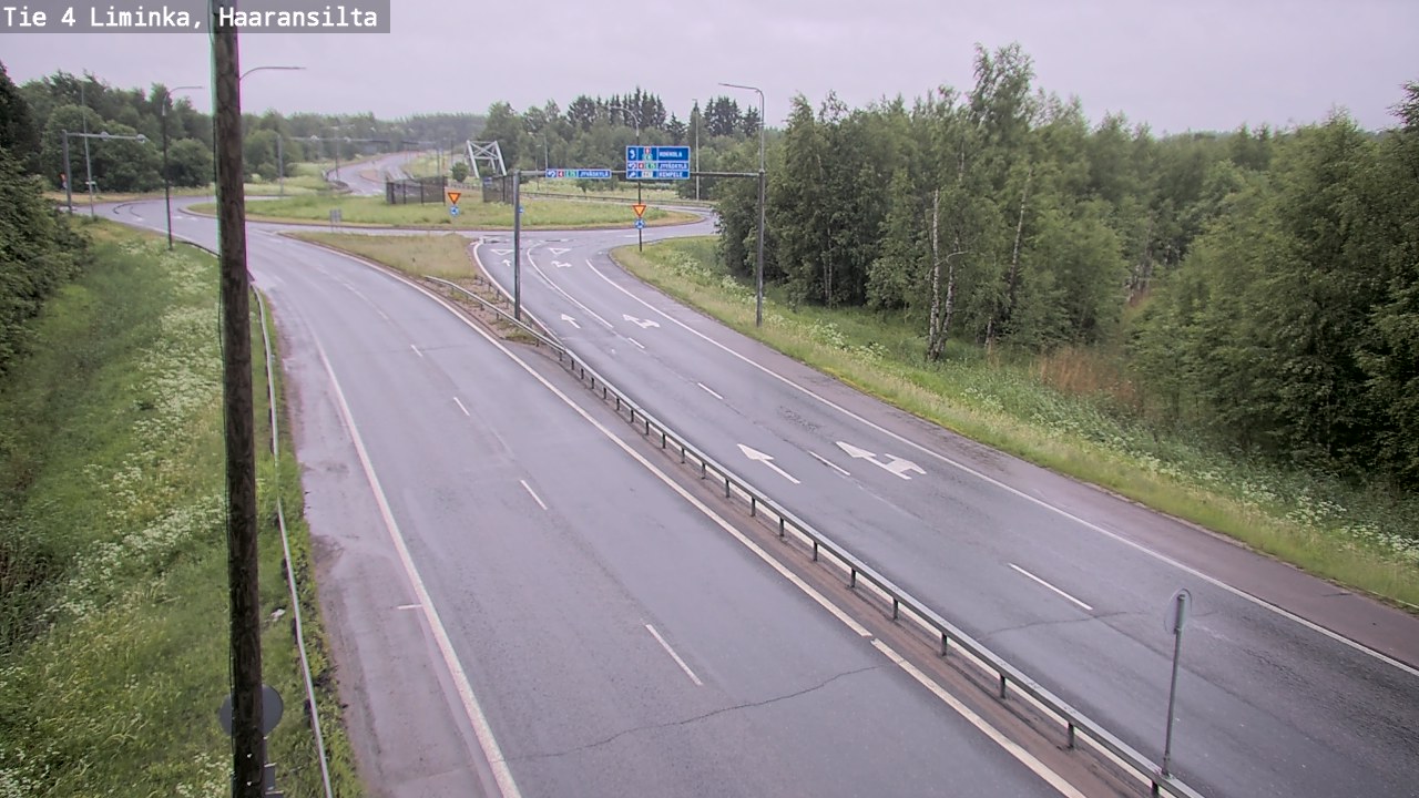 Kelikamerat Kuva Tie 4 Liminka, Haaransilta, Liminka, Pohjois-Pohjanmaa