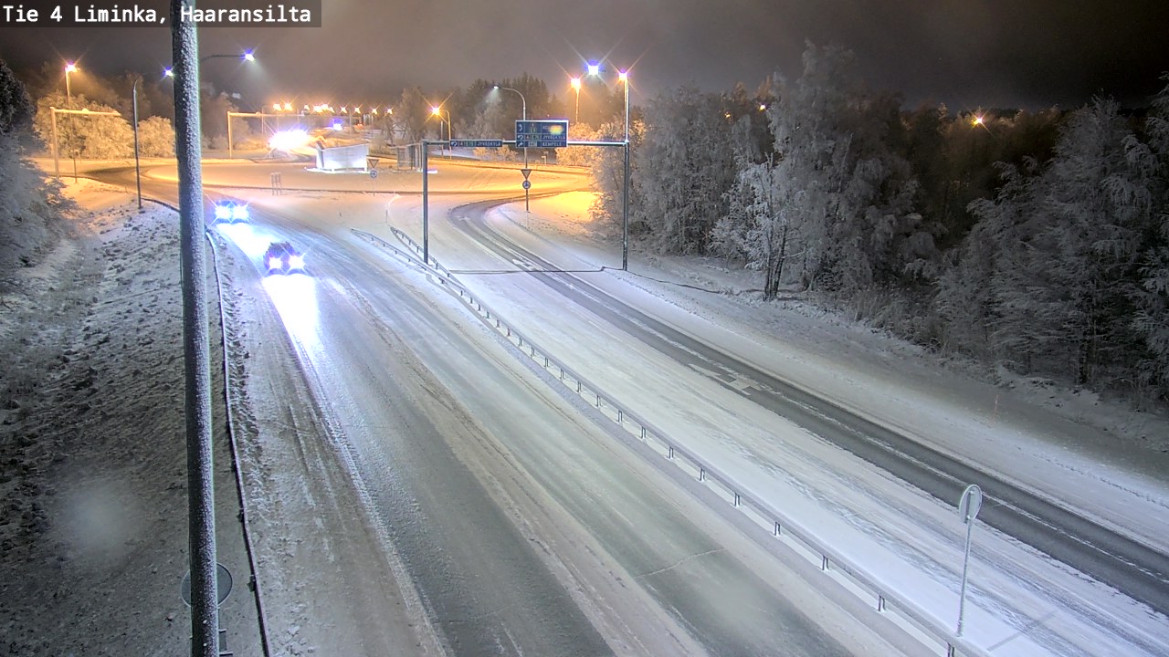 Kelikamerat Kuva Tie 4 Liminka, Haaransilta, Liminka, Pohjois-Pohjanmaa