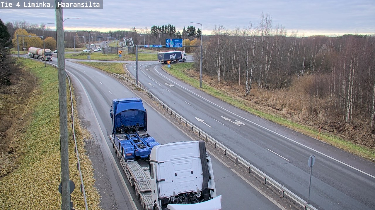 Kelikamerat Kuva Tie 4 Liminka, Haaransilta, Liminka, Pohjois-Pohjanmaa