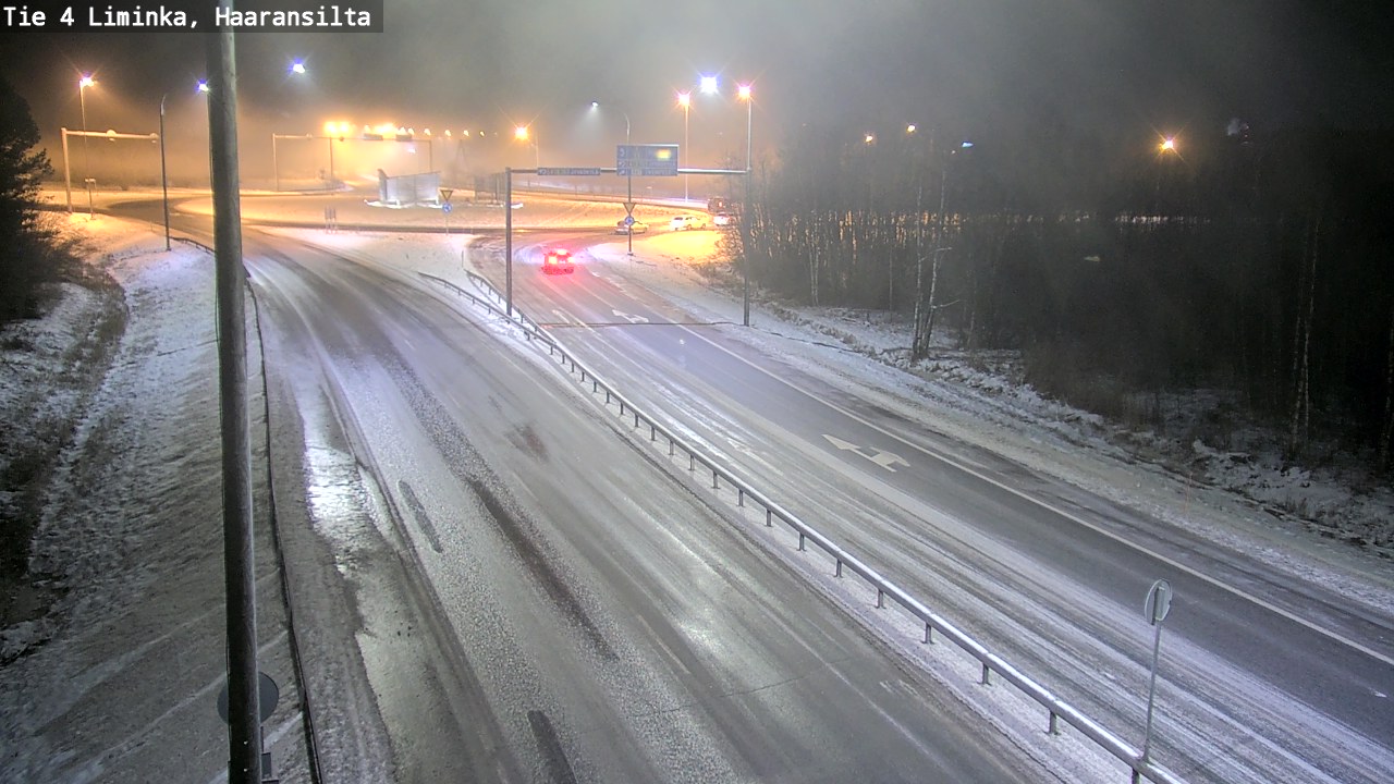 Weather Camera Image Road 4 Liminka, Haaransilta, Liminka, Pohjois-Pohjanmaa