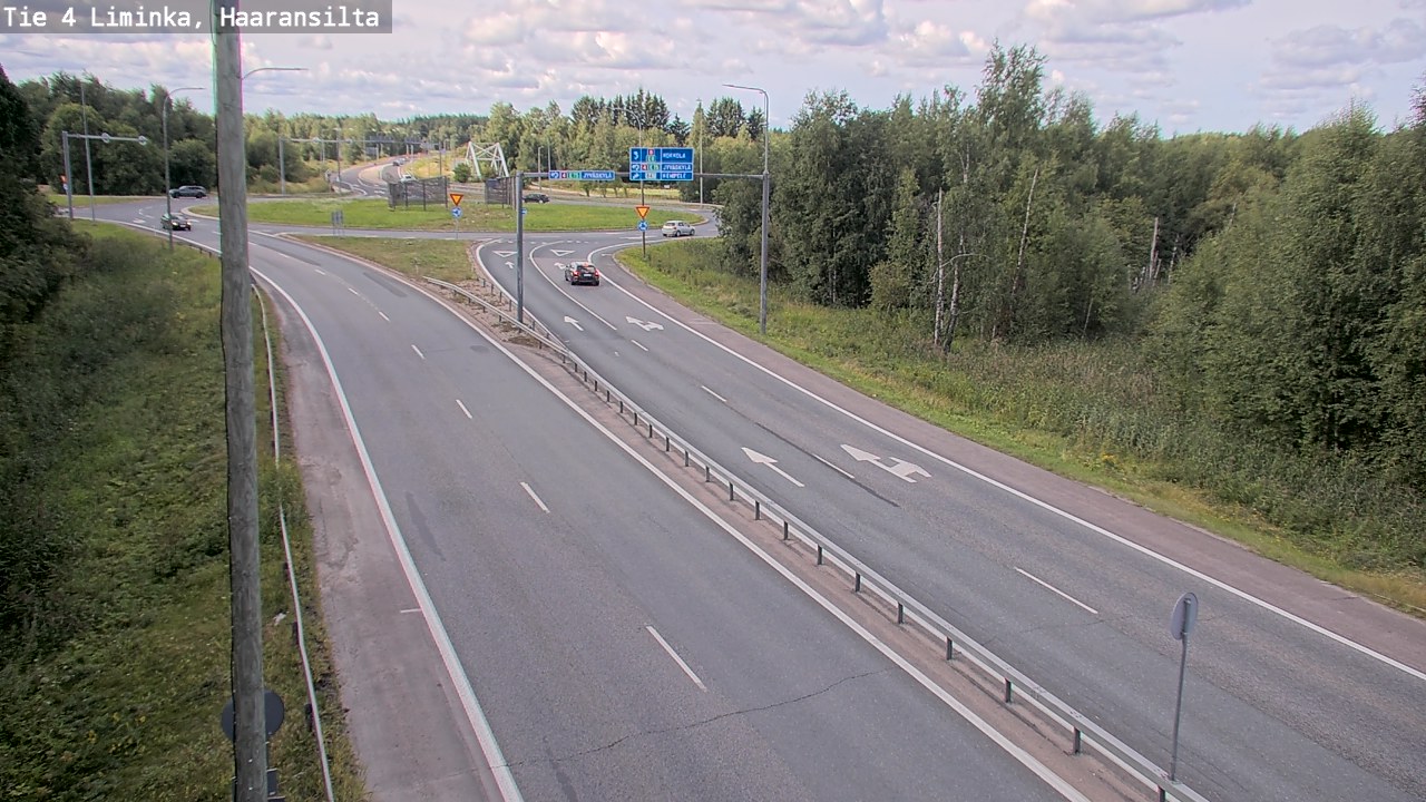 Weather Camera Image Road 4 Liminka, Haaransilta, Liminka, Pohjois-Pohjanmaa