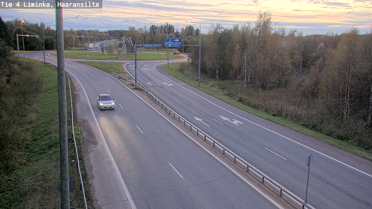 Kelikamerat Kuva Tie 4 Liminka, Haaransilta, Liminka, Pohjois-Pohjanmaa