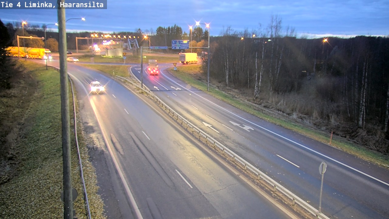 Kelikamerat Kuva Tie 4 Liminka, Haaransilta, Liminka, Pohjois-Pohjanmaa