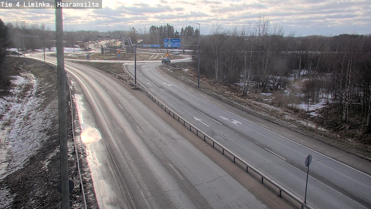Kelikamerat Kuva Tie 4 Liminka, Haaransilta, Liminka, Pohjois-Pohjanmaa