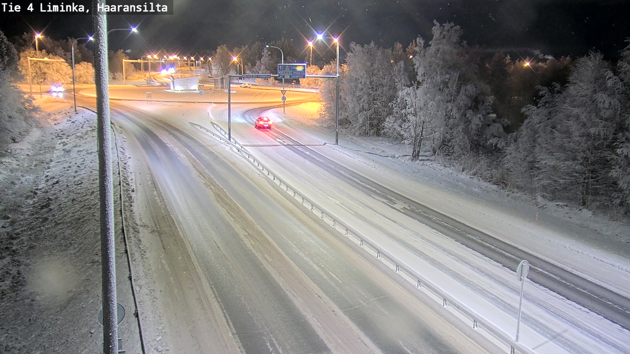 Kelikamerat Kuva Tie 4 Liminka, Haaransilta, Liminka, Pohjois-Pohjanmaa