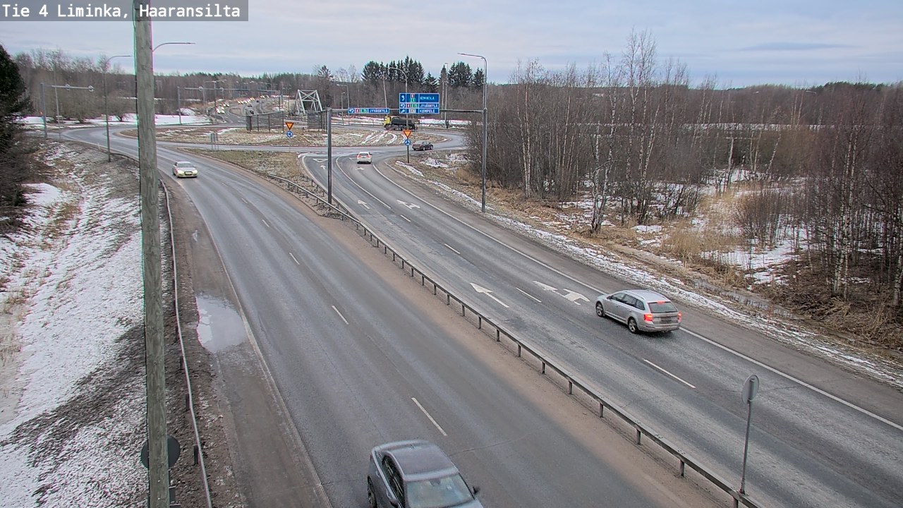 Kelikamerat Kuva Tie 4 Liminka, Haaransilta, Liminka, Pohjois-Pohjanmaa