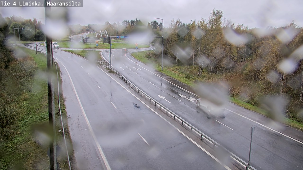Weather Camera Image Road 4 Liminka, Haaransilta, Liminka, Pohjois-Pohjanmaa
