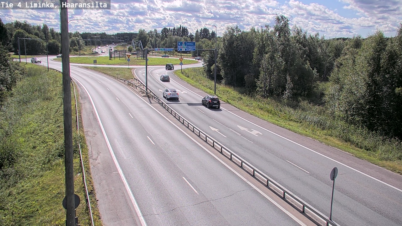 Kelikamerat Kuva Tie 4 Liminka, Haaransilta, Liminka, Pohjois-Pohjanmaa