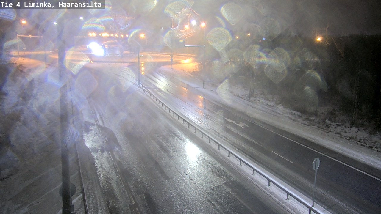 Weather Camera Image Road 4 Liminka, Haaransilta, Liminka, Pohjois-Pohjanmaa