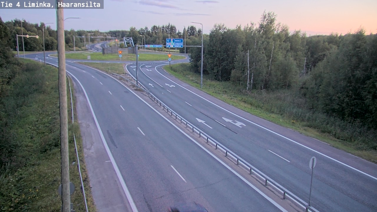 Kelikamerat Kuva Tie 4 Liminka, Haaransilta, Liminka, Pohjois-Pohjanmaa
