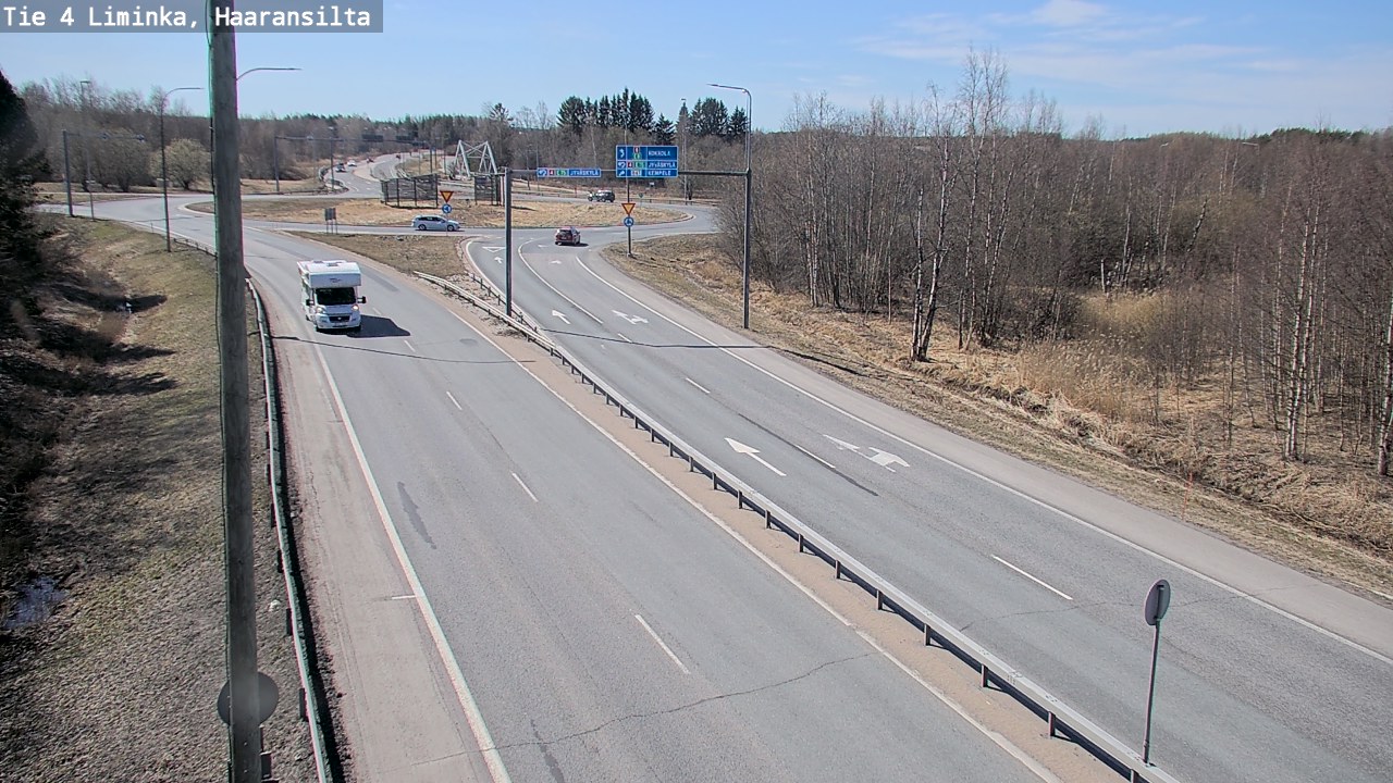Kelikamerat Kuva Tie 4 Liminka, Haaransilta, Liminka, Pohjois-Pohjanmaa