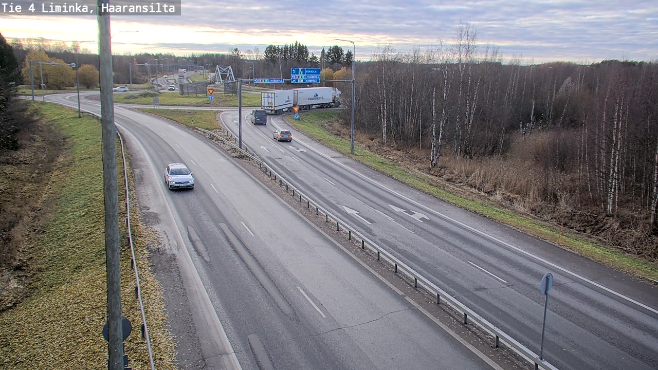 Kelikamerat Kuva Tie 4 Liminka, Haaransilta, Liminka, Pohjois-Pohjanmaa