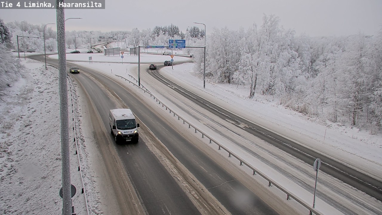 Kelikamerat Kuva Tie 4 Liminka, Haaransilta, Liminka, Pohjois-Pohjanmaa