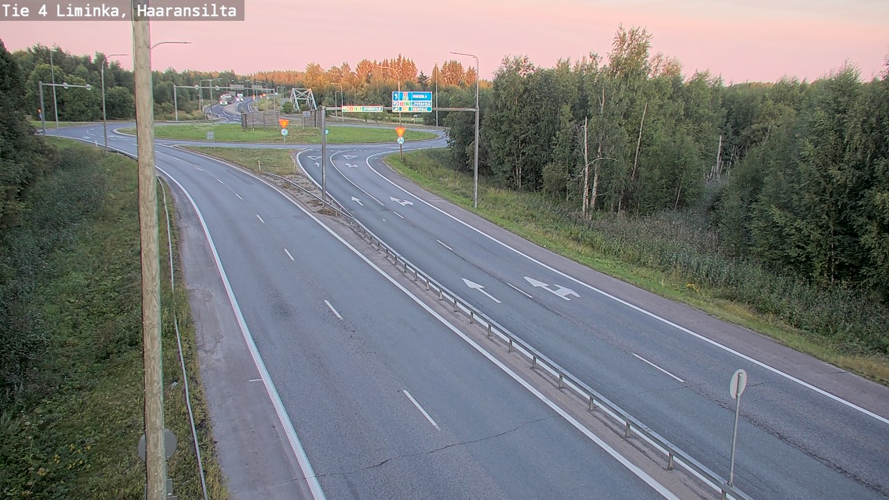 Kelikamerat Kuva Tie 4 Liminka, Haaransilta, Liminka, Pohjois-Pohjanmaa