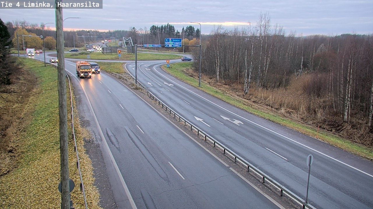Kelikamerat Kuva Tie 4 Liminka, Haaransilta, Liminka, Pohjois-Pohjanmaa