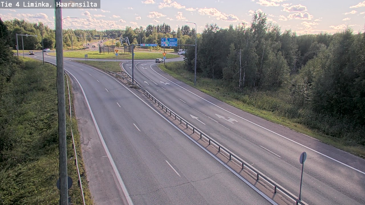 Kelikamerat Kuva Tie 4 Liminka, Haaransilta, Liminka, Pohjois-Pohjanmaa