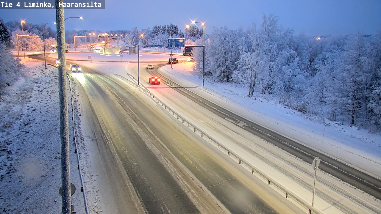 Kelikamerat Kuva Tie 4 Liminka, Haaransilta, Liminka, Pohjois-Pohjanmaa