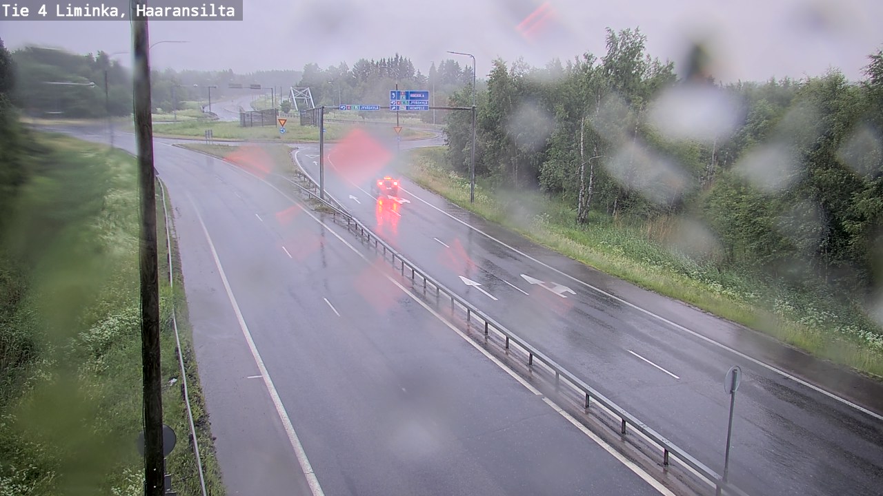 Kelikamerat Kuva Tie 4 Liminka, Haaransilta, Liminka, Pohjois-Pohjanmaa