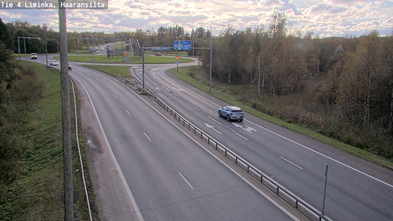 Kelikamerat Kuva Tie 4 Liminka, Haaransilta, Liminka, Pohjois-Pohjanmaa