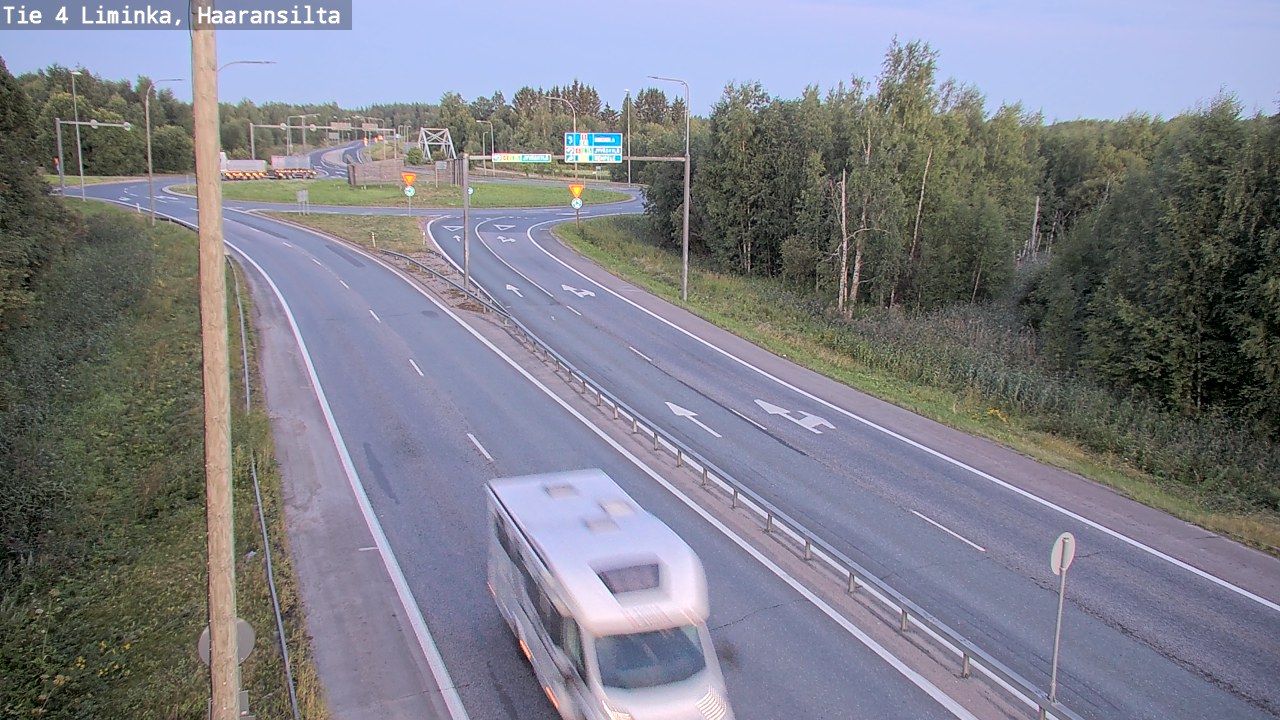 Kelikamerat Kuva Tie 4 Liminka, Haaransilta, Liminka, Pohjois-Pohjanmaa