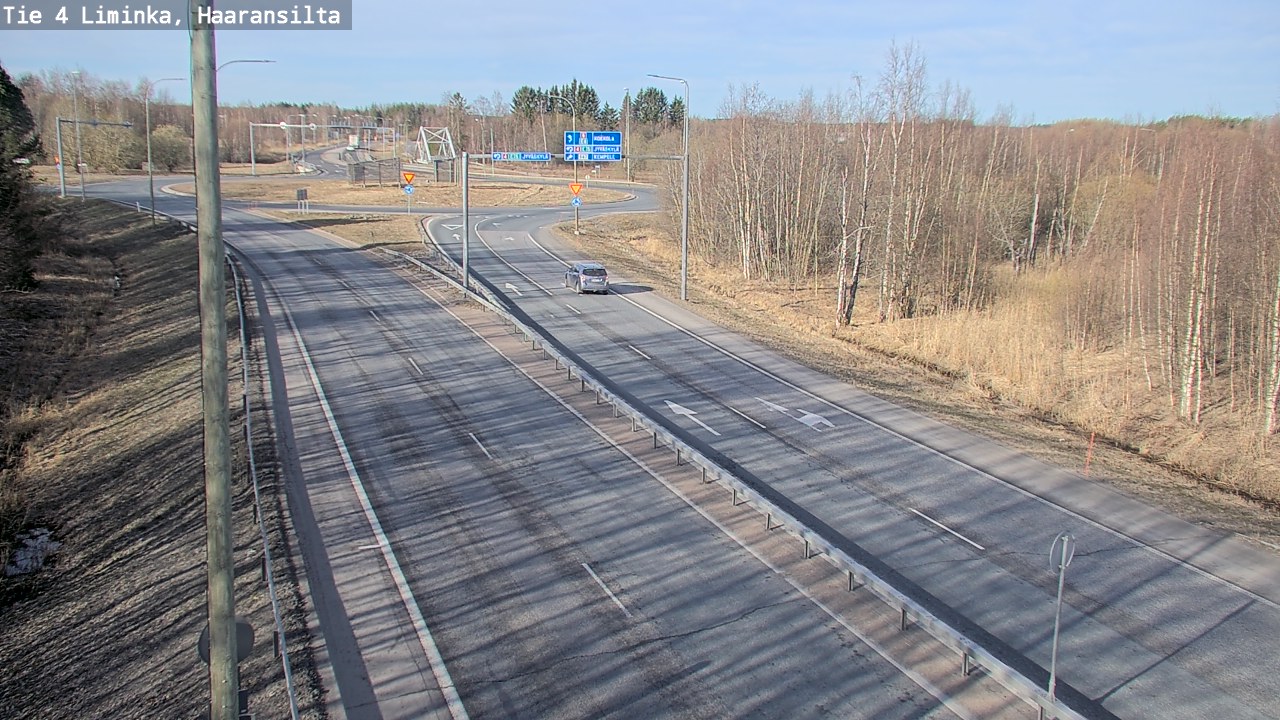 Kelikamerat Kuva Tie 4 Liminka, Haaransilta, Liminka, Pohjois-Pohjanmaa